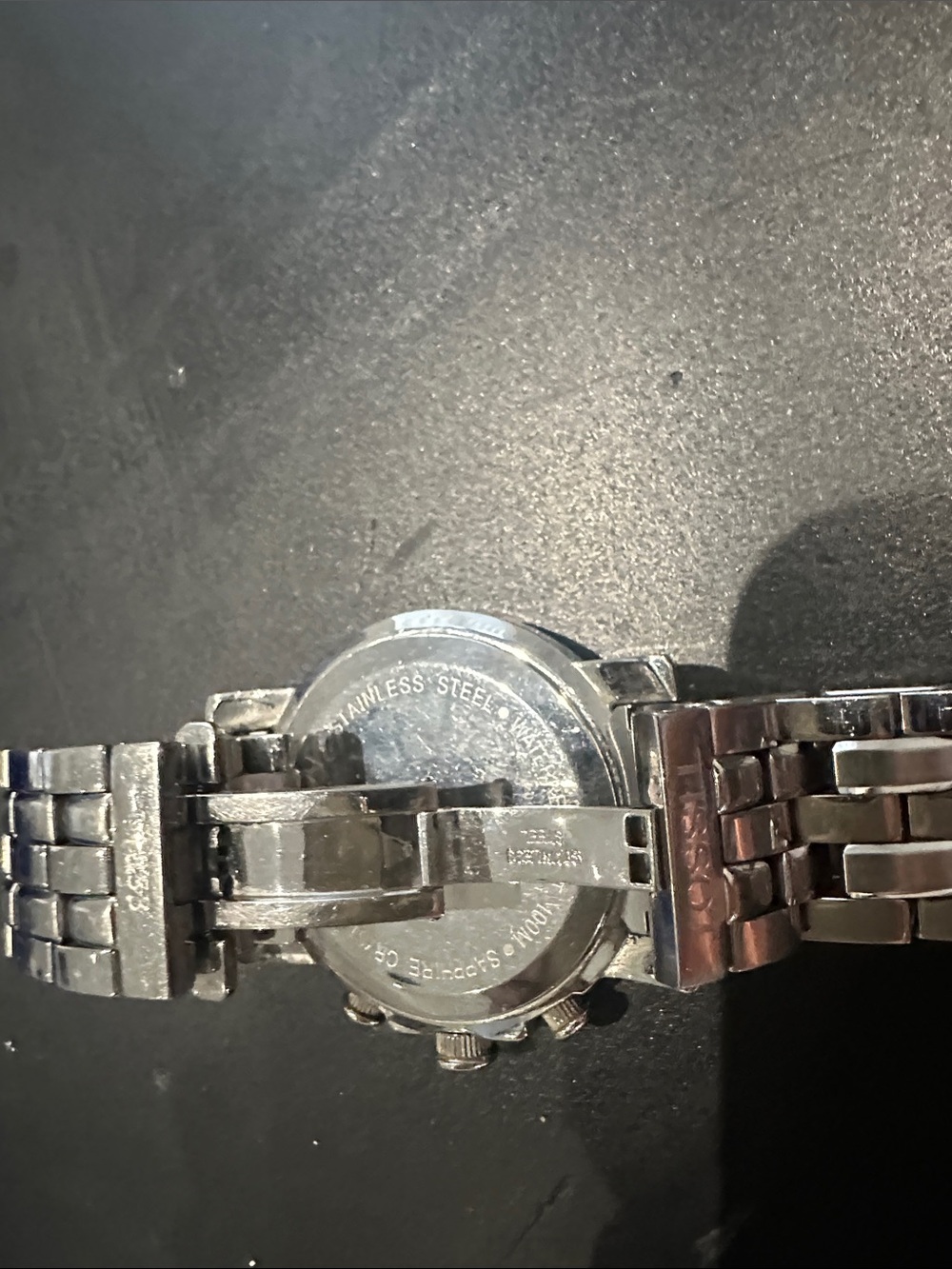 Tissot Silver Watch with Blue Dial and Stainless Bracelet - Picture 8 of 10